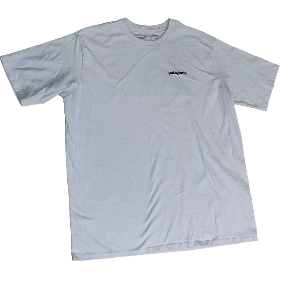 Men's Patagonia White Classic Logo T-Shirt